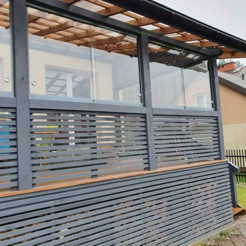 Bezrámové rámové balkónové systémy, výrobca Poľsko