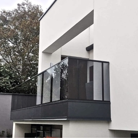 Bezrámové rámové balkónové systémy, výrobca Poľsko