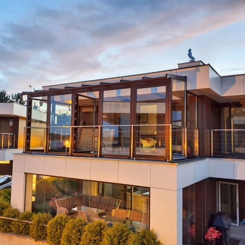 Bezrámové rámové balkónové systémy, výrobca Poľsko