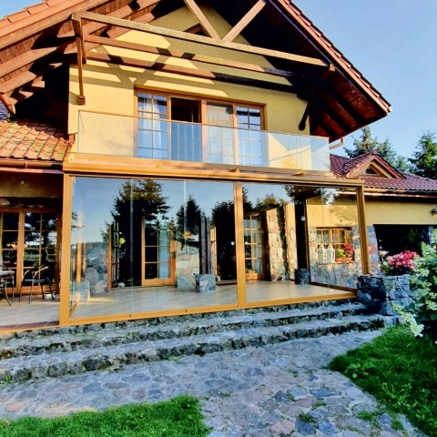 Bezrámové rámové balkónové systémy, výrobca Poľsko