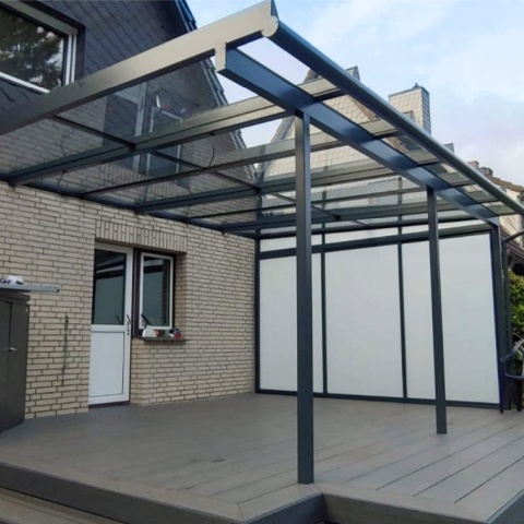 Bezrámové rámové balkónové systémy, výrobca Poľsko