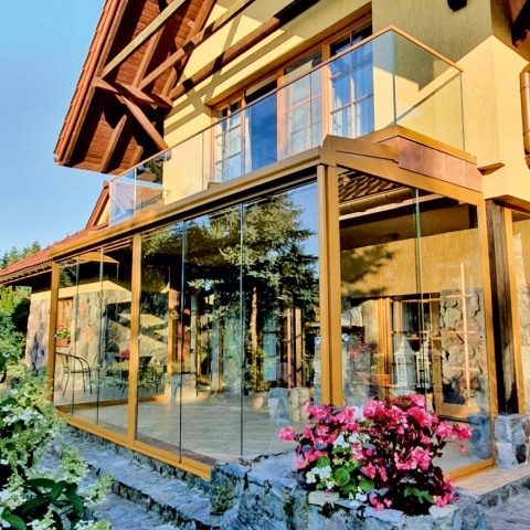 Bezrámové rámové balkónové systémy, výrobca Poľsko