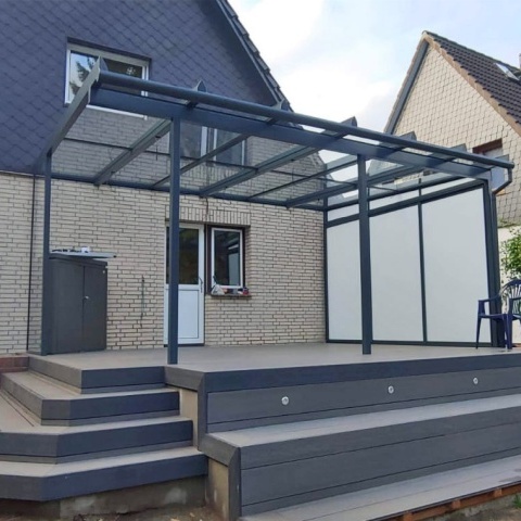 Bezrámové rámové balkónové systémy, výrobca Poľsko