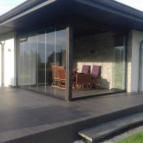 Bezrámové rámové balkónové systémy, výrobca Poľsko