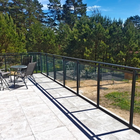 Bezrámové rámové balkónové systémy, výrobca Poľsko